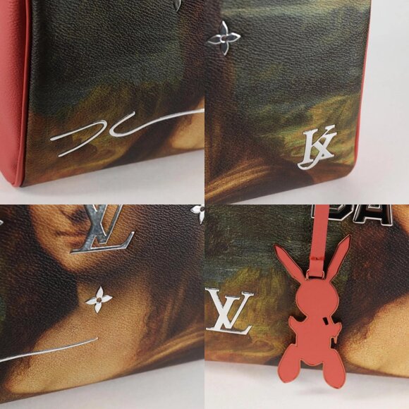 LOUIS VUITTON Masters Collection DA VINCI Speedy 30 Bag M43372 Auth ar13671SM - Picture 13 of 15